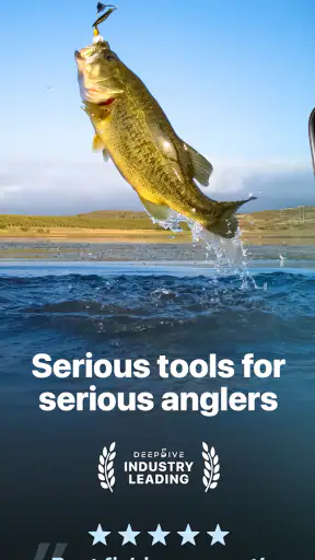 Deep Dive - Bass Fishing App screenshot