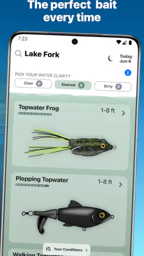 Deep Dive - Bass Fishing App screenshot