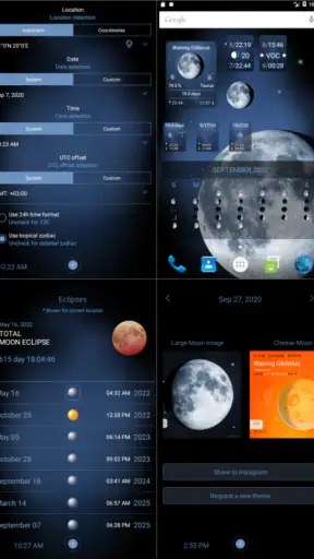 Deluxe Moon - Moon Calendar, P screenshot