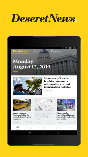 Deseret News screenshot
