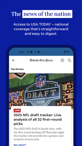 Detroit Free Press: Freep screenshot