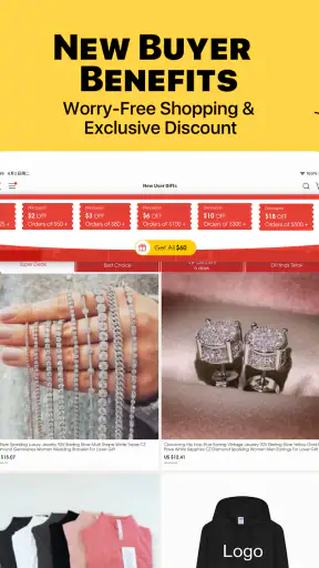 DHgate-online wholesale stores screenshot