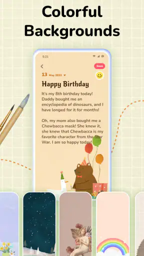 Diary with Lock: Diary Journal screenshot