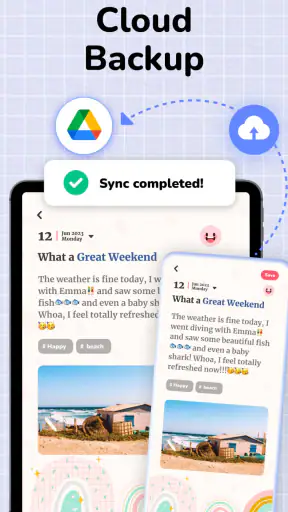Diary with Lock: Diary Journal screenshot