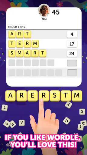 Dice Words - Fun Word Game screenshot