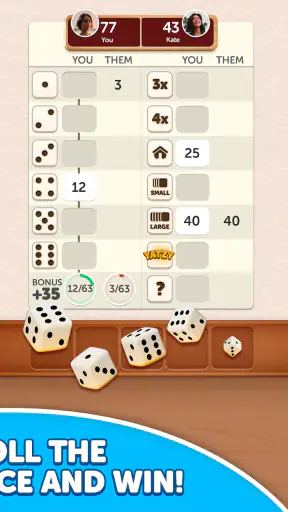 Dice Yatzy - Classic Fun Game screenshot