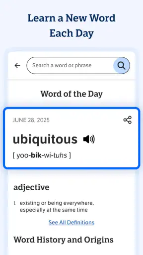 Dictionary.com: English Words screenshot