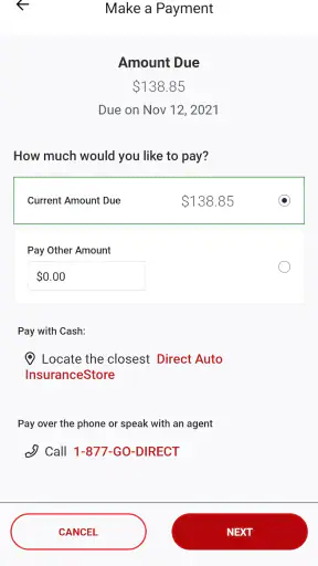 Direct Auto Insurance screenshot