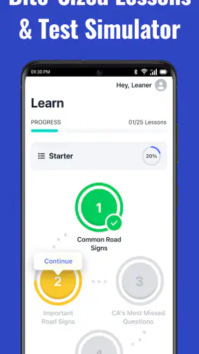 DMV Permit Practice Test 2025 screenshot
