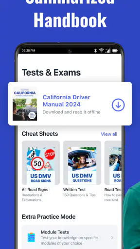 DMV Permit Practice Test 2025 screenshot