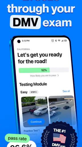 DMV Practice Test Permit Genie screenshot