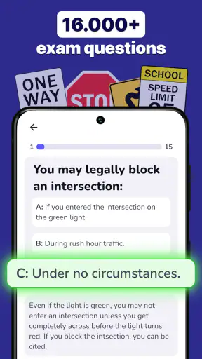 DMV Practice Test: Permit 2026 screenshot