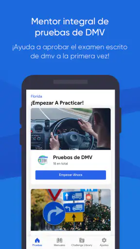 DMV Prueba de Práctica 2024 screenshot