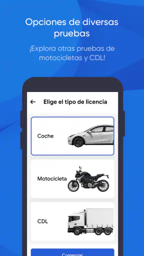 DMV Prueba de Práctica 2024 screenshot