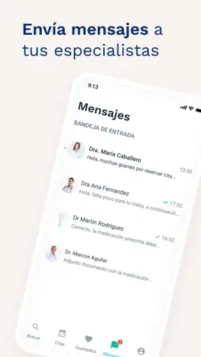Doctoralia: pide citas médicas screenshot