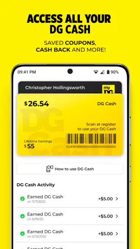 Dollar General-Digital Coupons screenshot