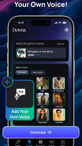 Donna AI Song & Music Maker screenshot