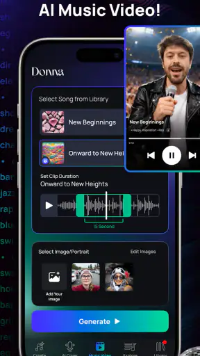 Donna AI Song & Music Maker screenshot