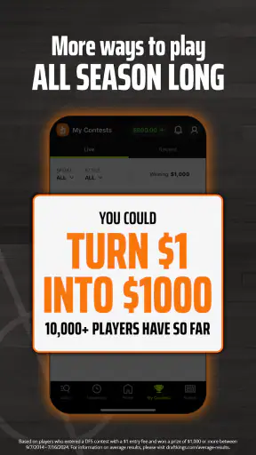 DraftKings Fantasy Sports screenshot