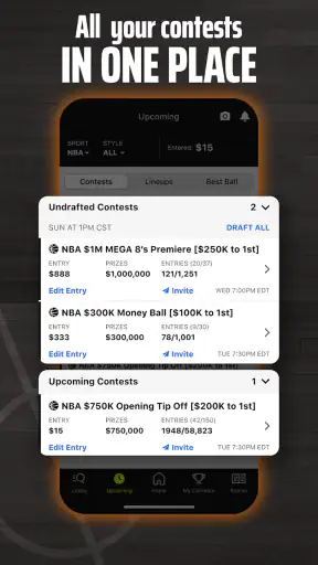 DraftKings Fantasy Sports screenshot