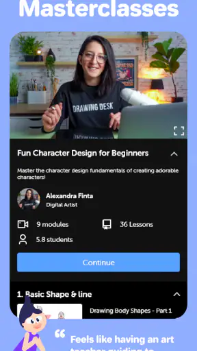 Drawing Desk: Learn to Draw screenshot