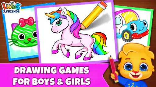 Drawing Games: Draw & Color screenshot