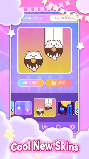 Dreameow Tiles: Cat Music Game screenshot