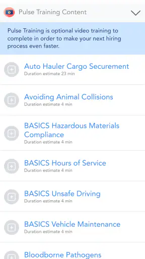 Driver Pulse by Tenstreet screenshot