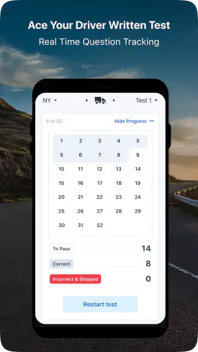 Driver Written Test: 2025 Test screenshot