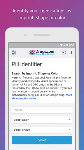 Drugs.com Medication Guide screenshot
