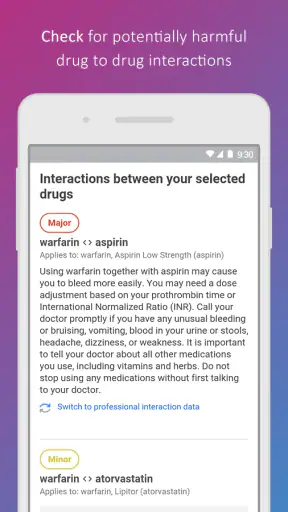 Drugs.com Medication Guide screenshot