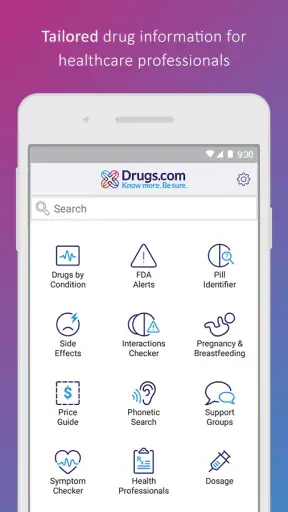 Drugs.com Medication Guide screenshot