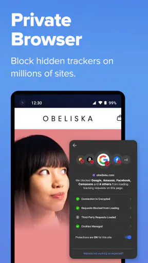 DuckDuckGo Browser, Search, AI screenshot