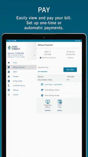 Duke Energy screenshot