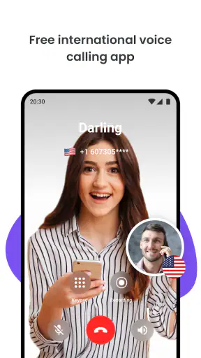 Duo Call - Dual Global Calling screenshot