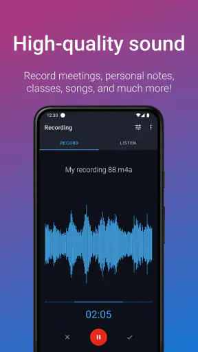 Easy Voice Recorder screenshot