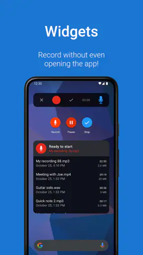Easy Voice Recorder Pro screenshot