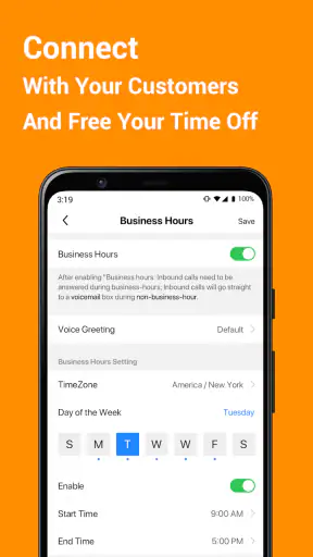 EasyLine Business Phone Number screenshot