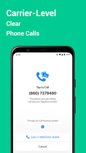 EasyLine Business Phone Number screenshot