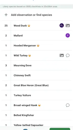 eBird by Cornell Lab screenshot