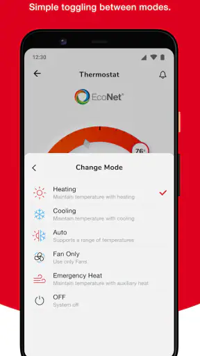 EcoNet screenshot