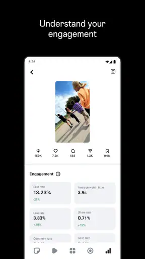 Edits, an Instagram app screenshot