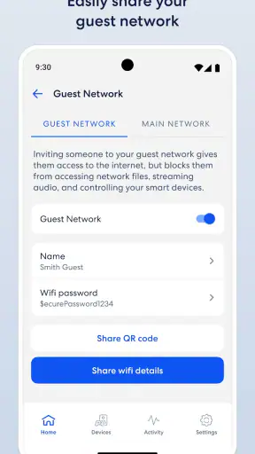 eero wifi system screenshot