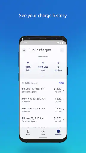 Electrify America screenshot