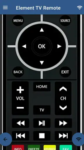 Element Smart TV Remote screenshot