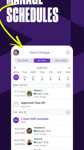 Homebase: Employee Scheduling screenshot
