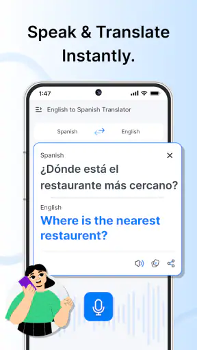 English to Spanish Translator screenshot