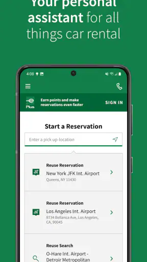 Enterprise Car Rental screenshot