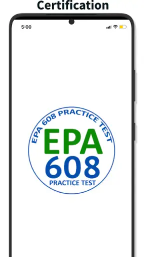 EPA 608 Practice Test screenshot