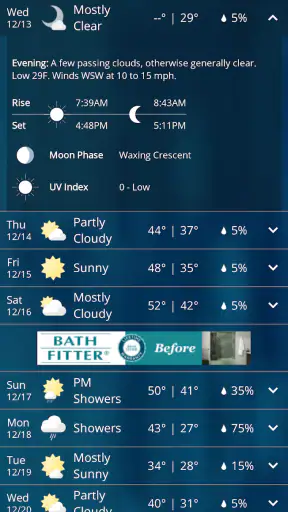 Erie Weather screenshot